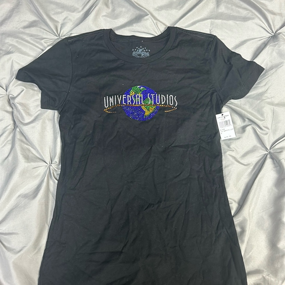 Rhinestone Universal Studios shirt. Size small new with tags!